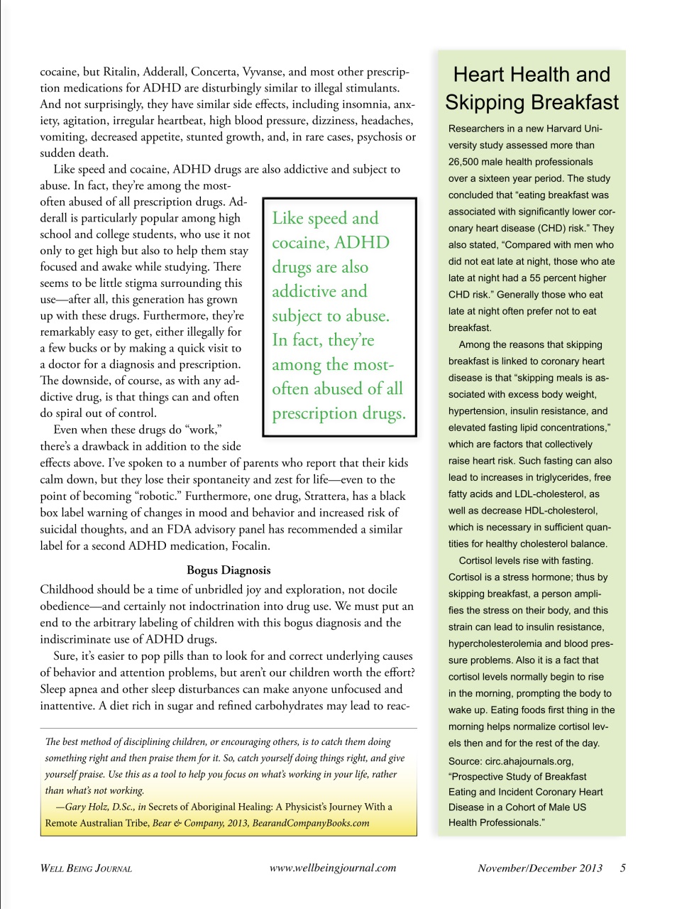 Well Being Journal Preview Pages