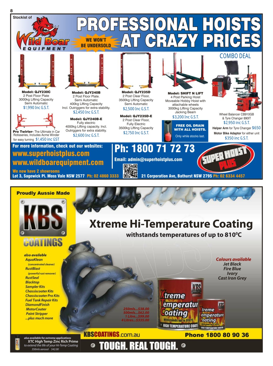 JUST PARTS Preview Pages