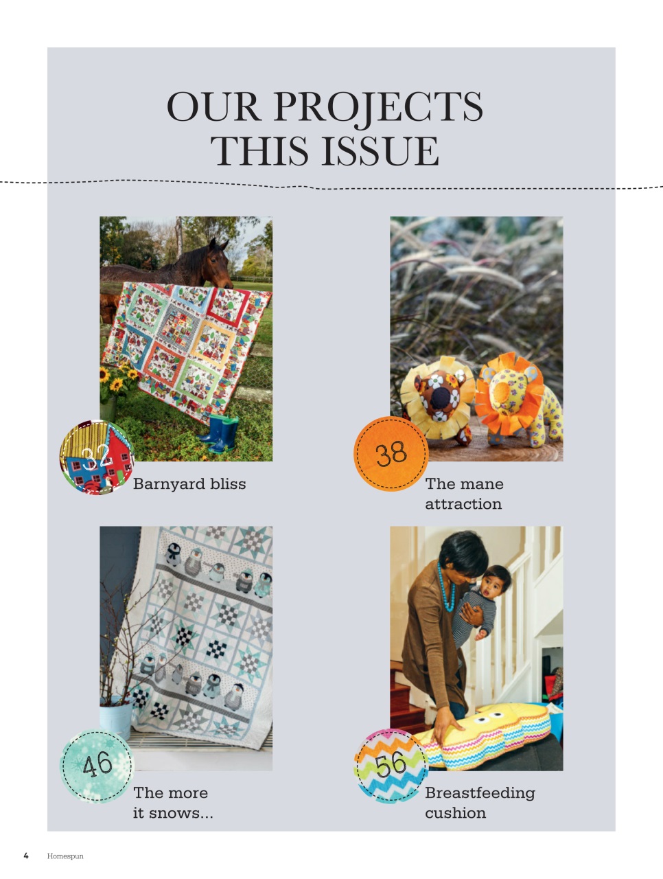 Homespun Preview Pages