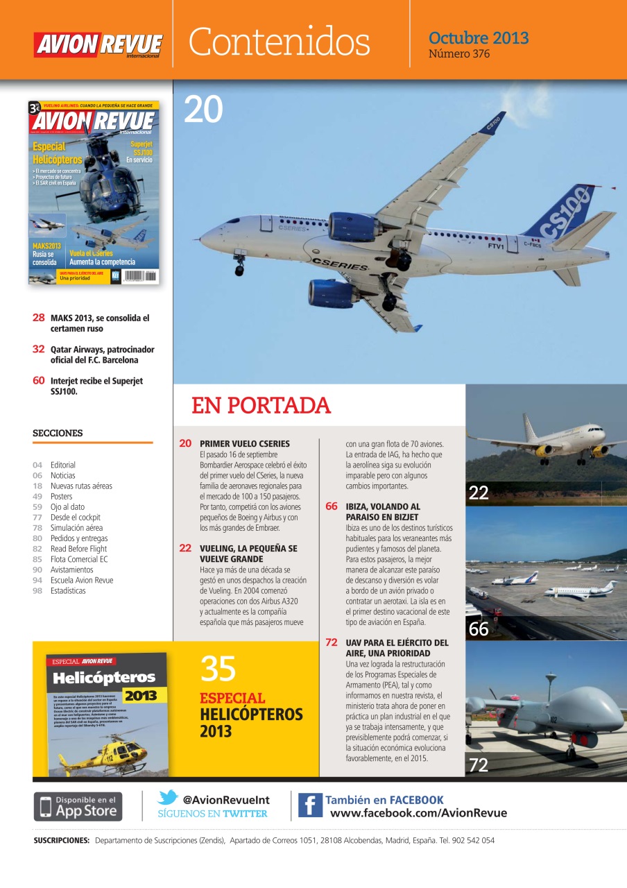 Avion Revue Internacional Preview Pages