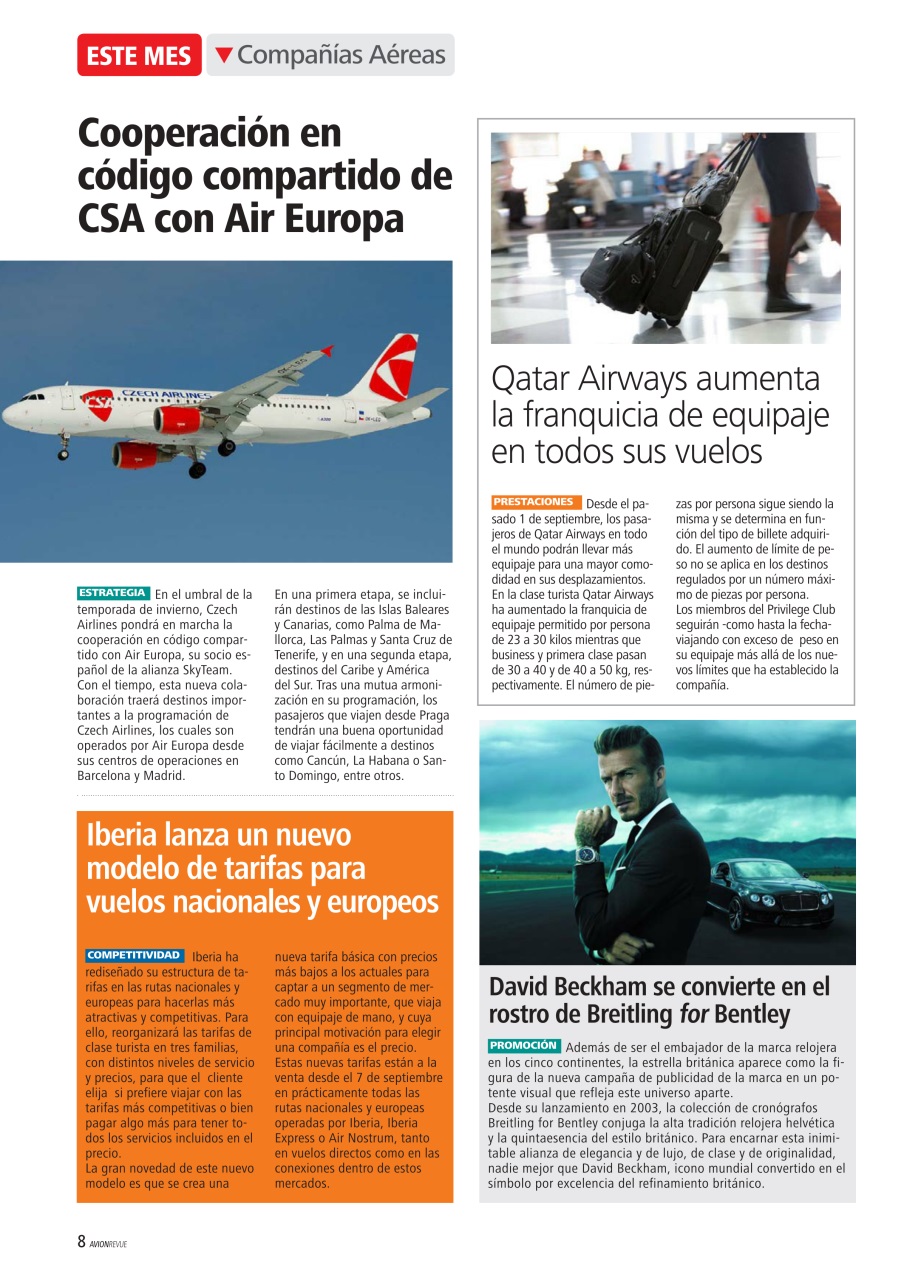 Avion Revue Internacional Preview Pages