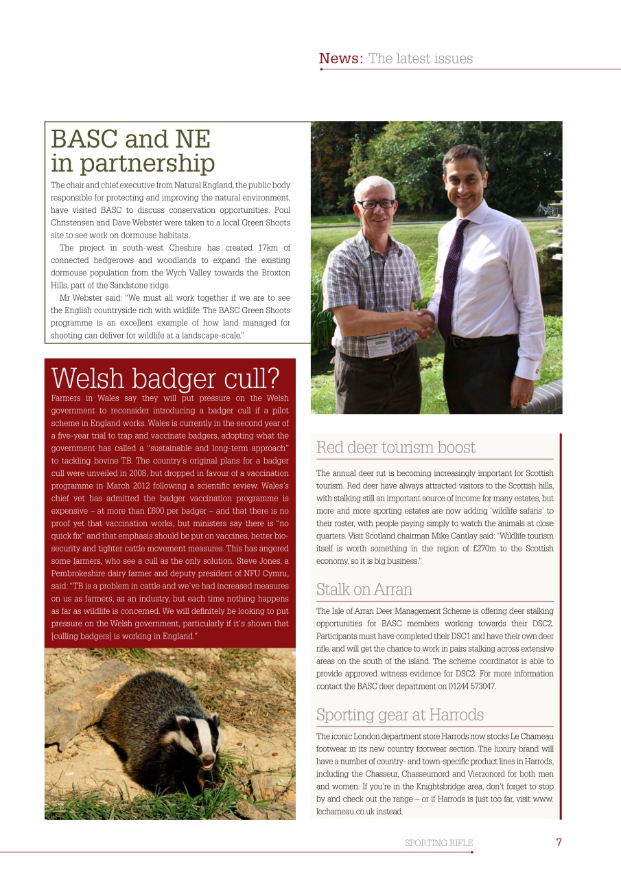 Sporting Rifle Preview Pages