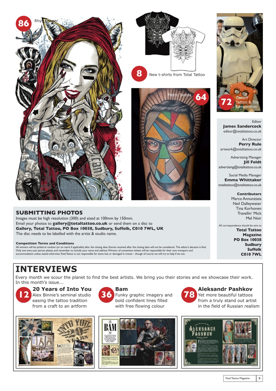 Total Tattoo Preview Pages