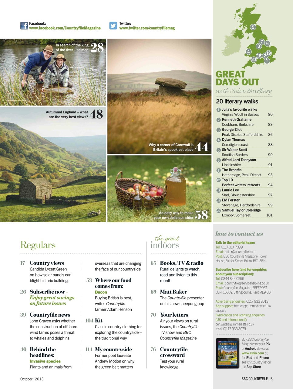BBC Countryfile Magazine Preview Pages