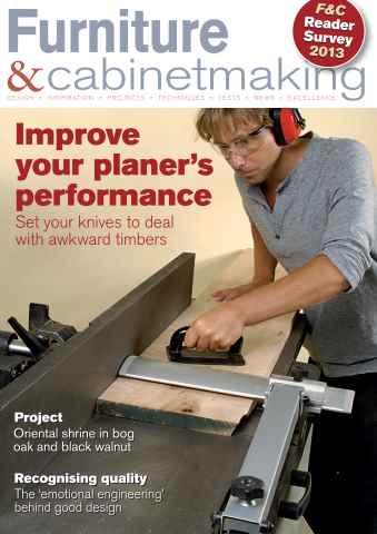 Furniture & Cabinetmaking issue November 2013