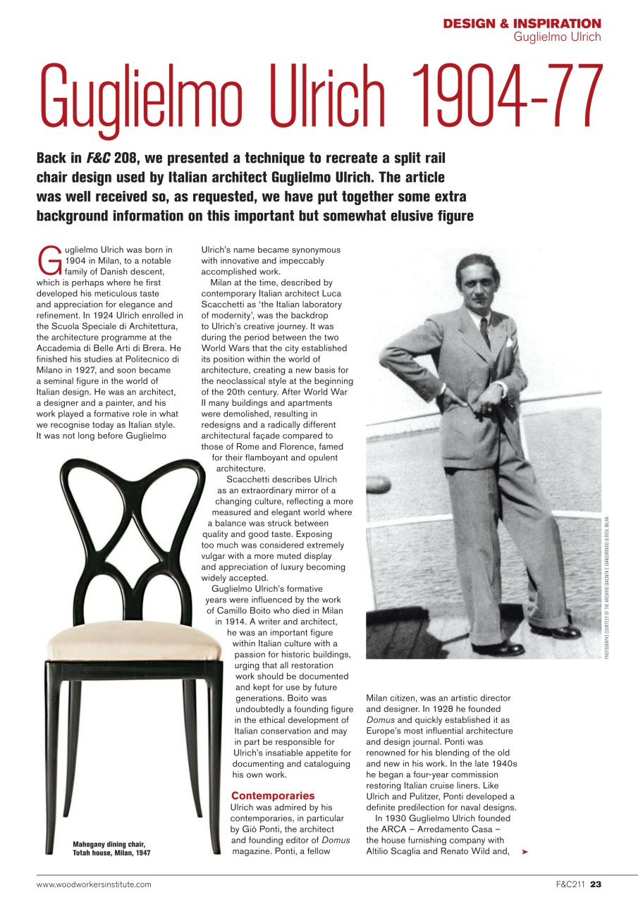 Furniture & Cabinetmaking Preview Pages