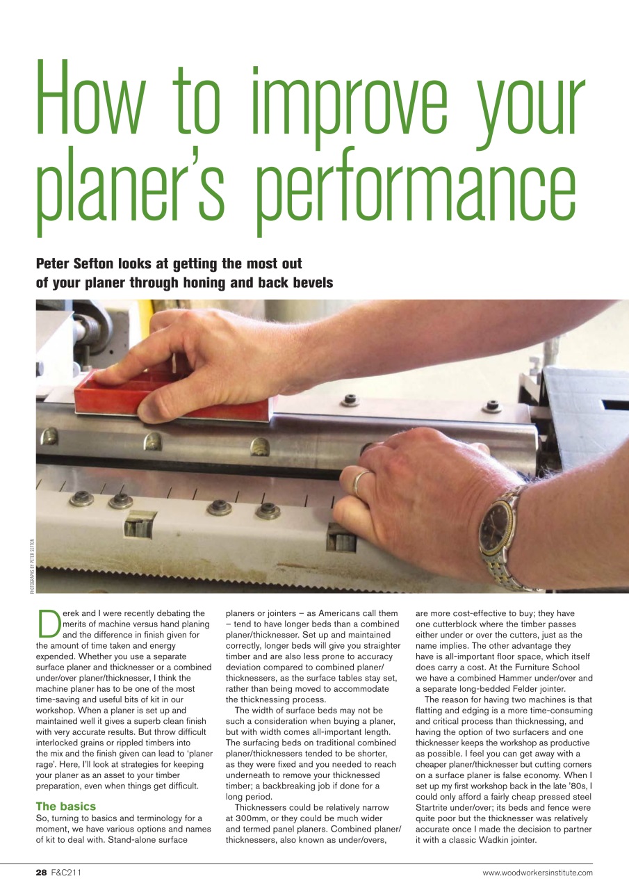 Furniture & Cabinetmaking Preview Pages