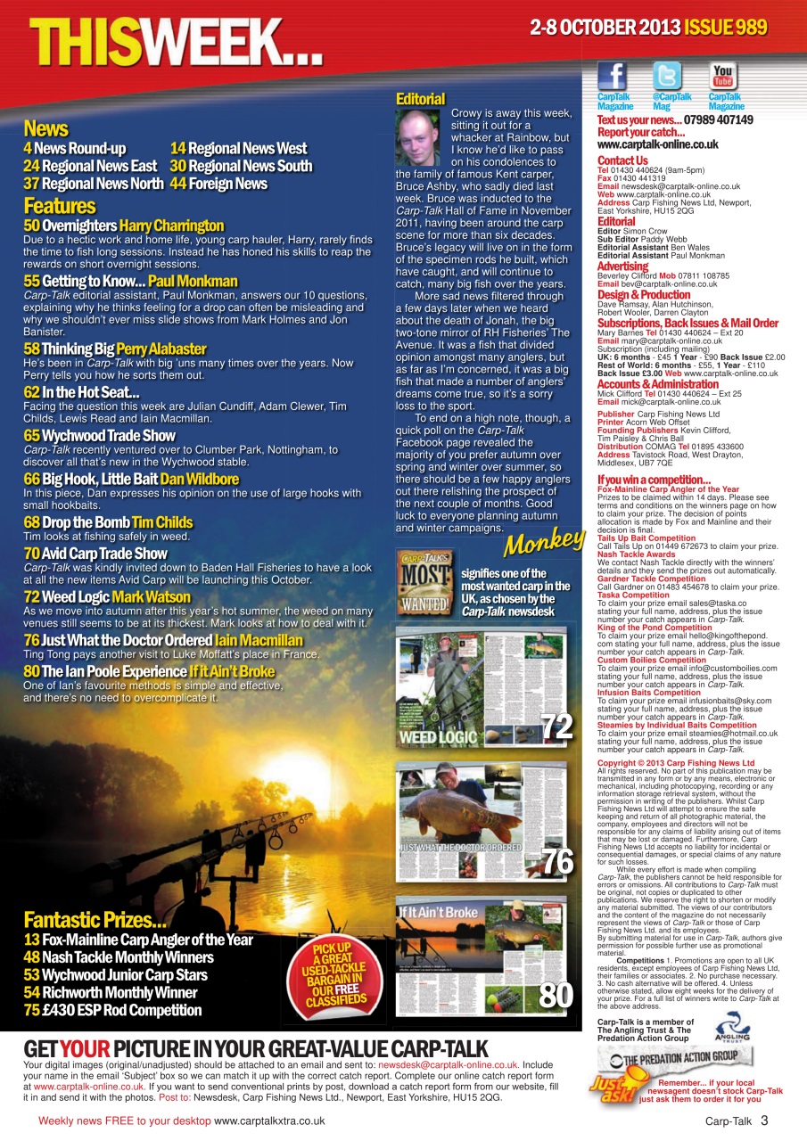 Carp-Talk Preview Pages