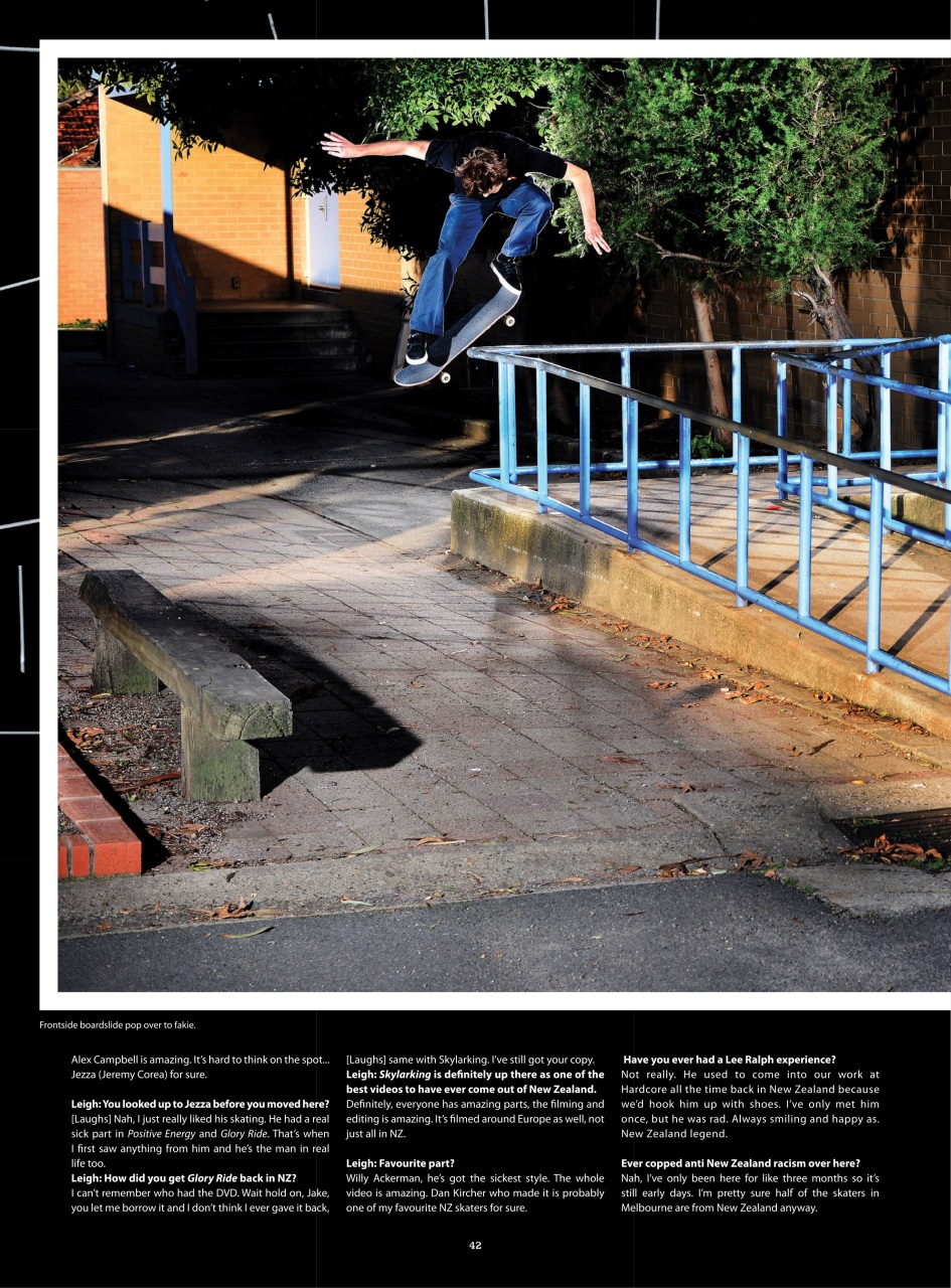 Skateboarder's Journal Australia Preview Pages