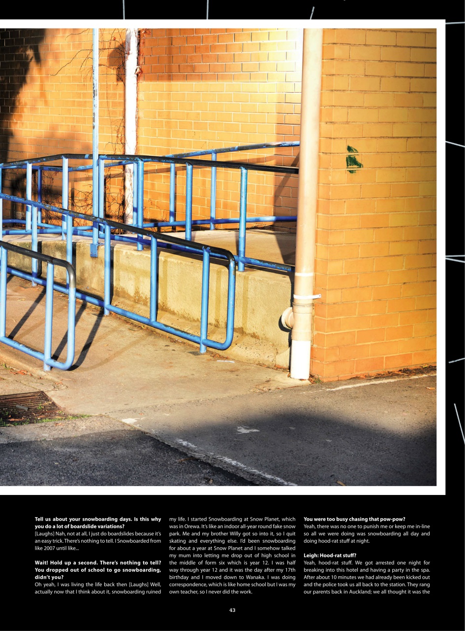 Skateboarder's Journal Australia Preview Pages