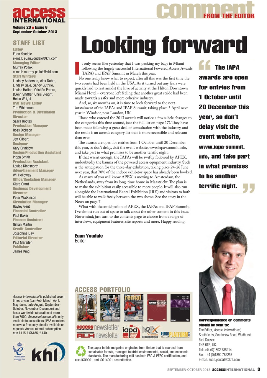 Access International Preview Pages