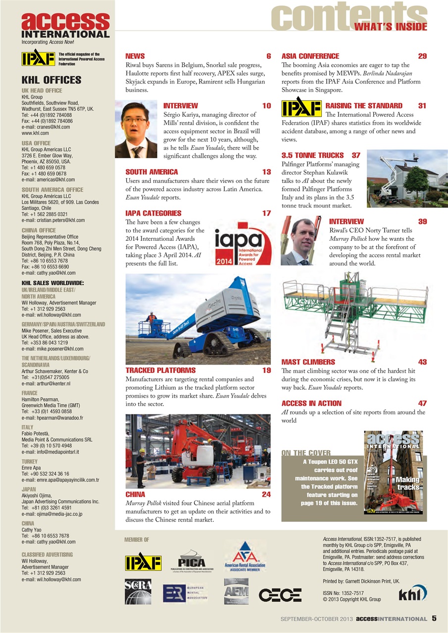 Access International Preview Pages