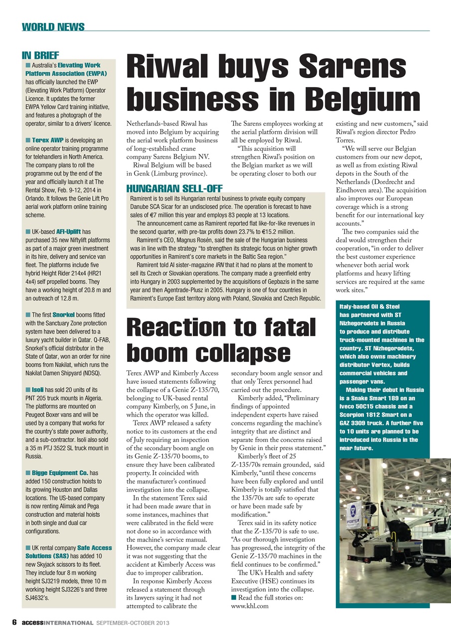 Access International Preview Pages