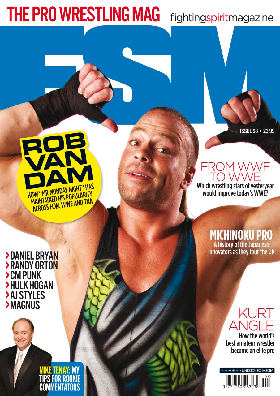 Wrestletalk Magazine Preview Pages