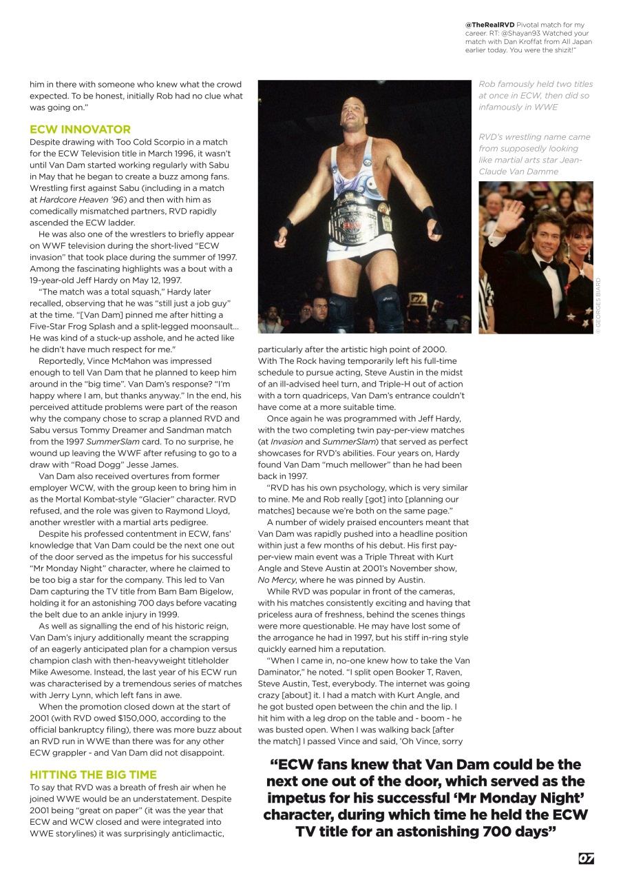 Wrestletalk Magazine Preview Pages