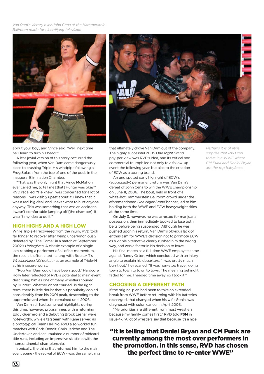 Wrestletalk Magazine Preview Pages