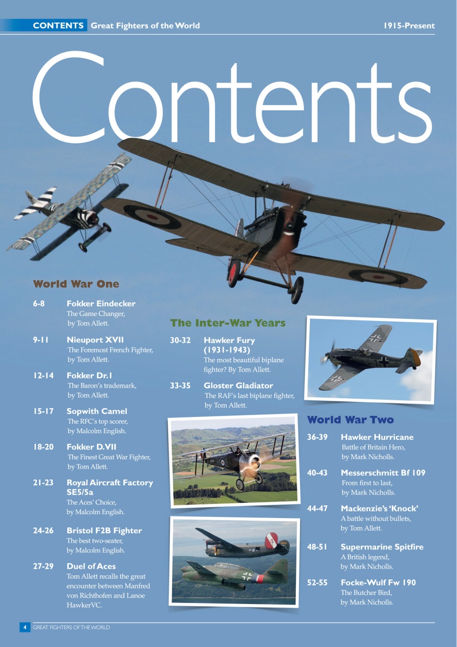 FlyPast Preview Pages