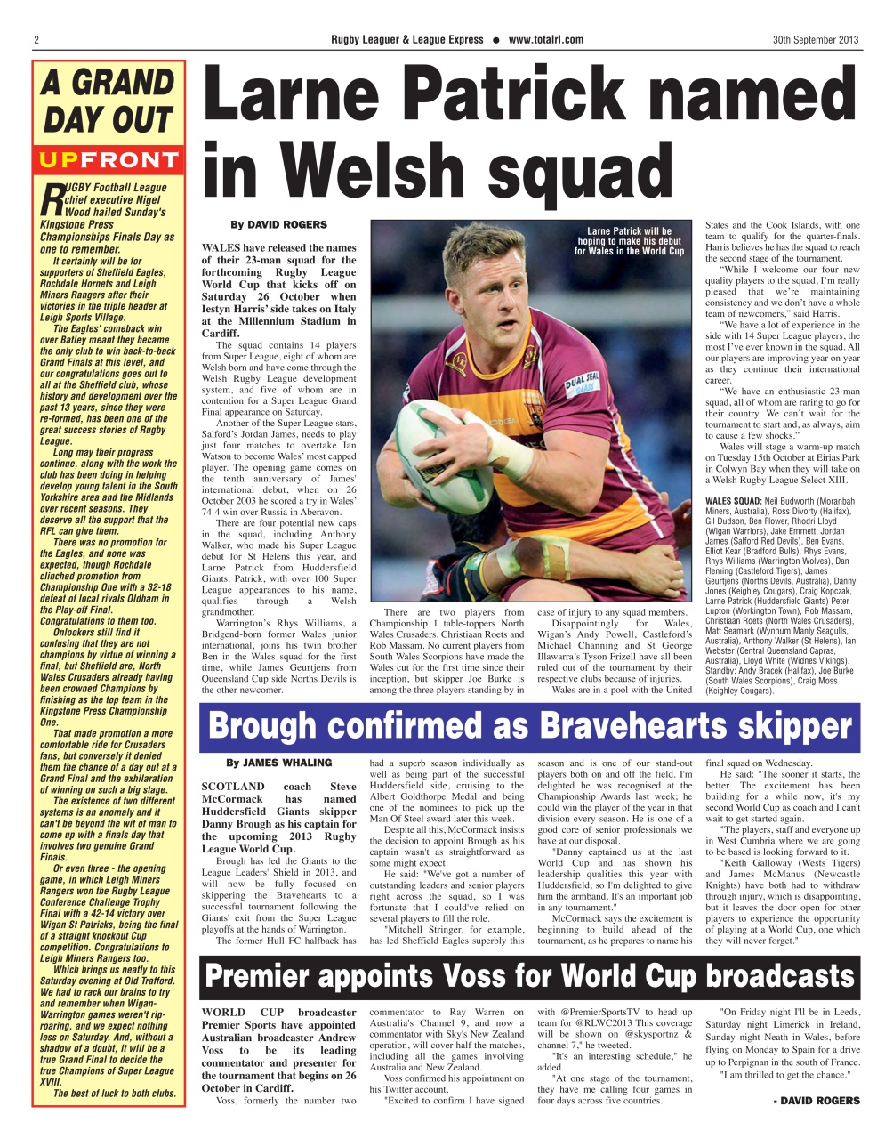 League Express Preview Pages