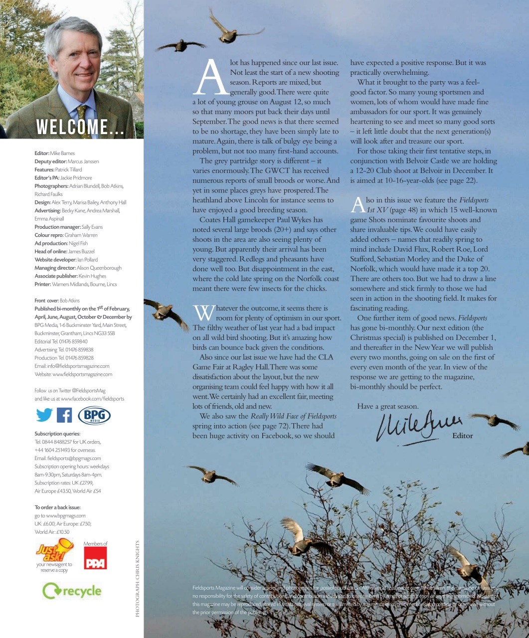 Fieldsports Journal Preview Pages
