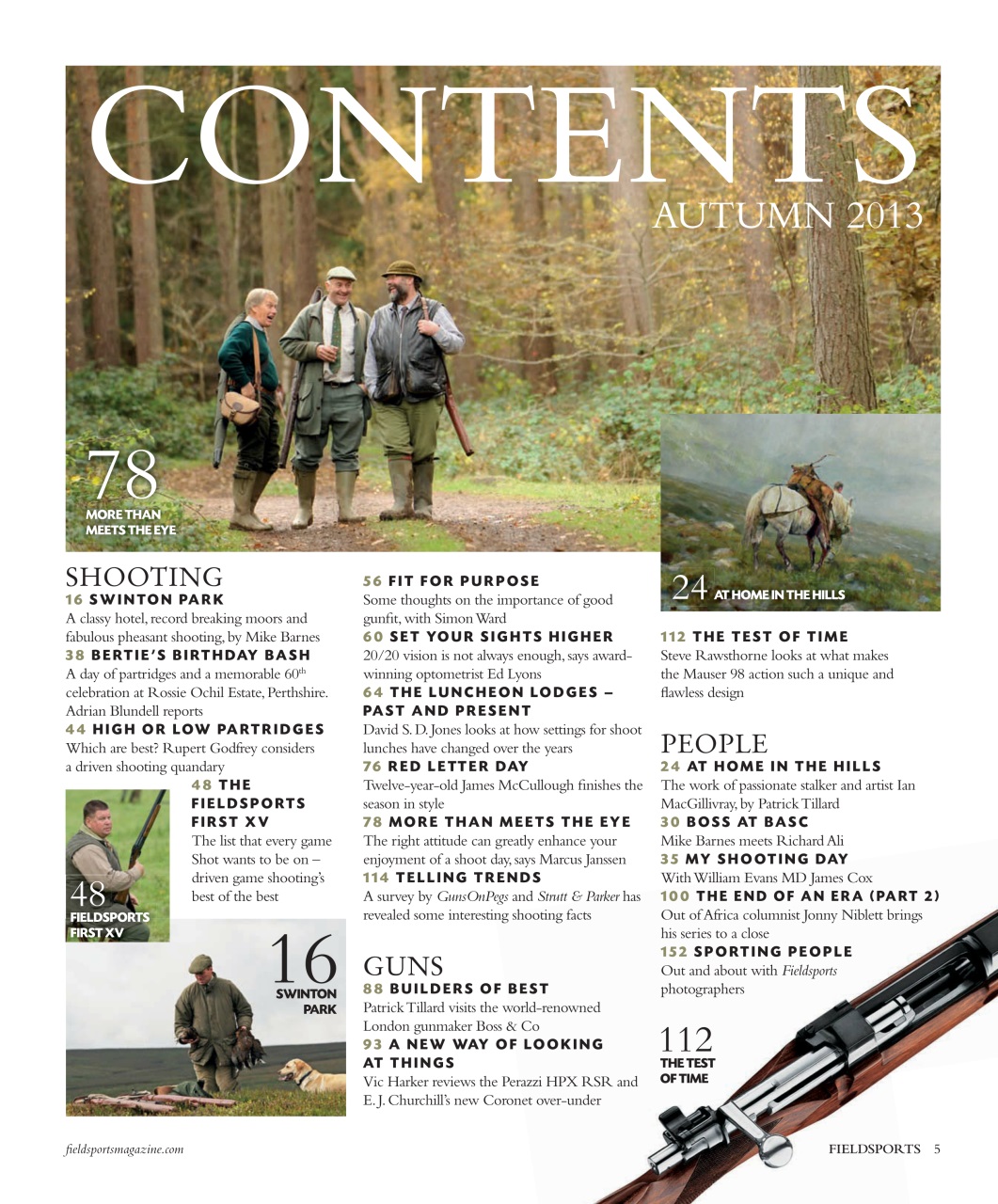 Fieldsports Journal Preview Pages