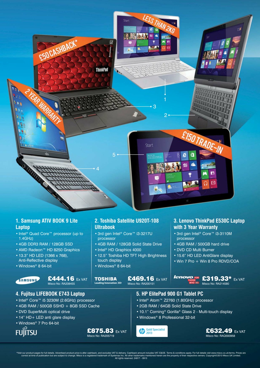 Tech Advisor Preview Pages