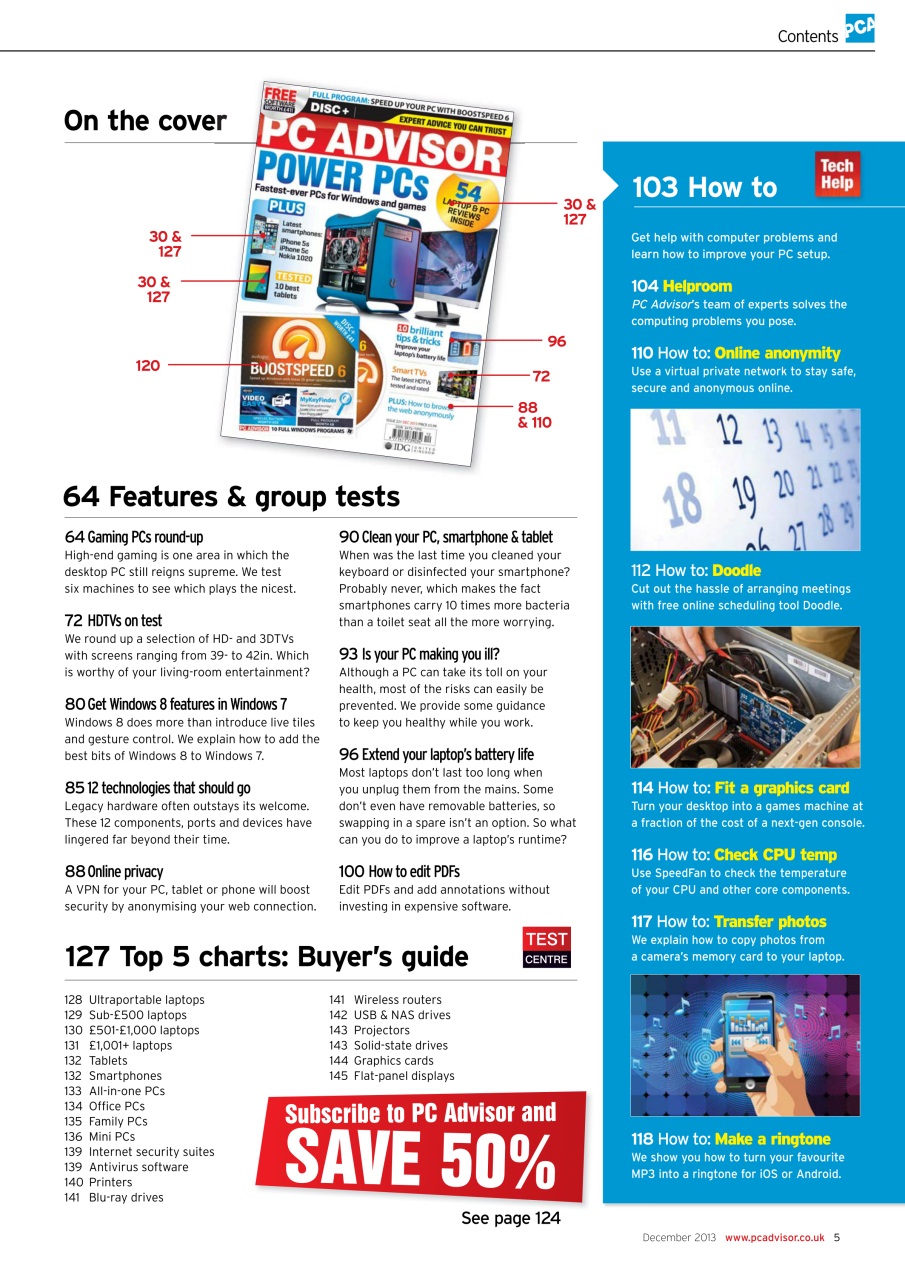 Tech Advisor Preview Pages