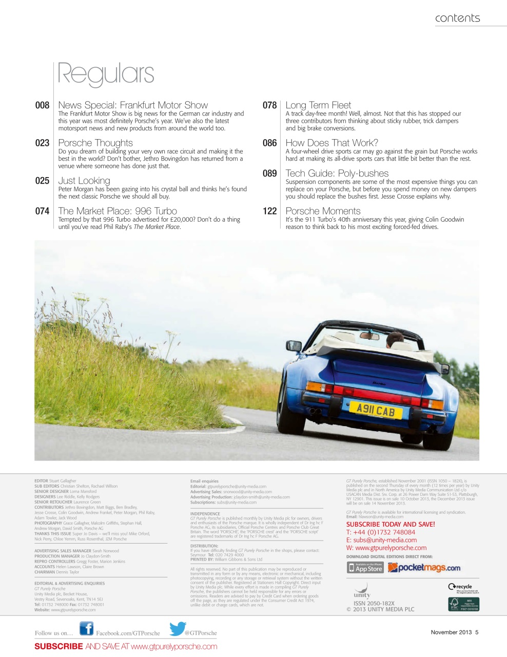 GT Porsche Preview Pages