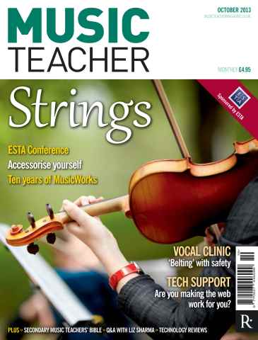 Music Teacher issue October 2013