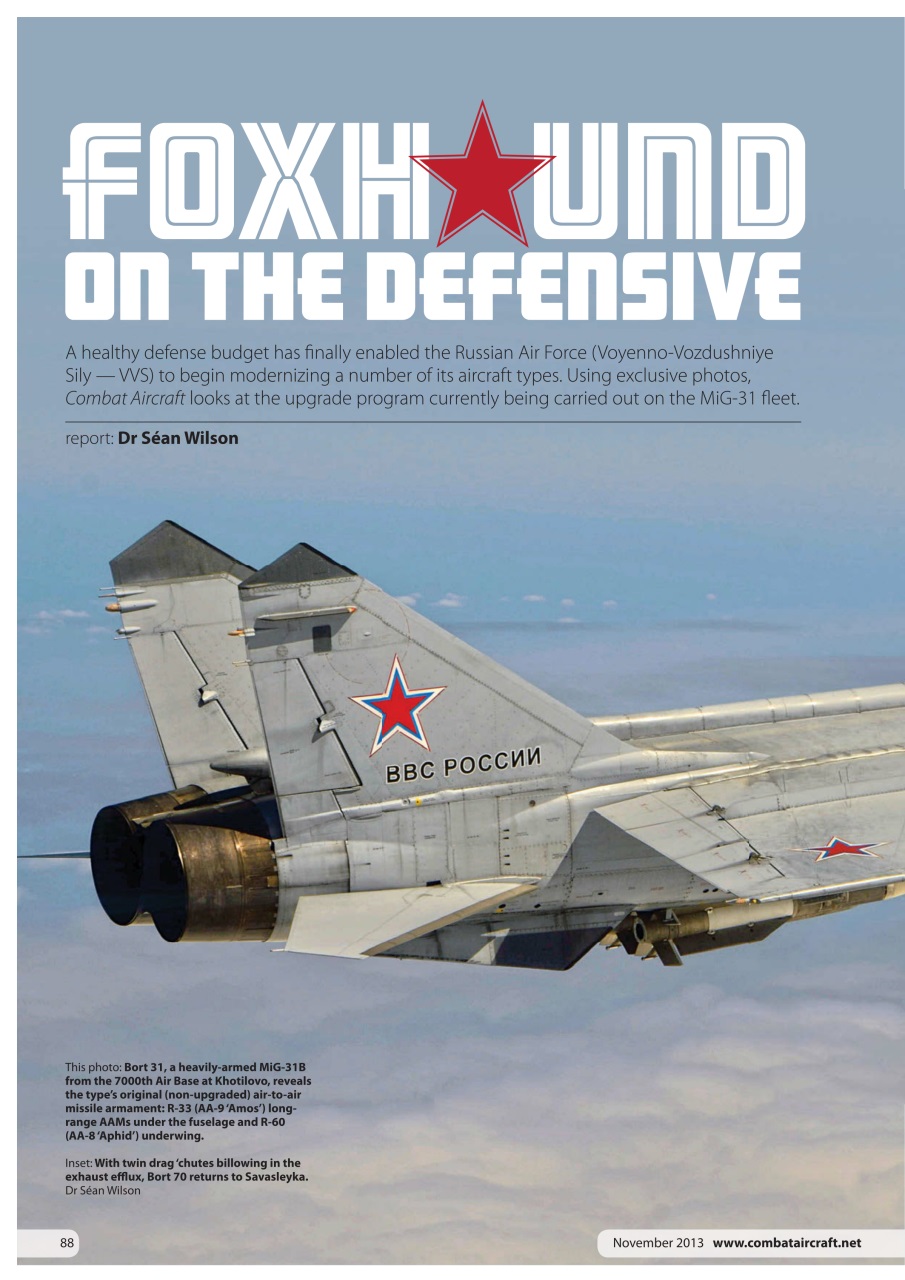 Combat Aircraft Journal Preview Pages