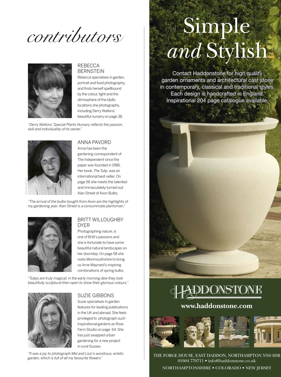 Gardens Illustrated Preview Pages