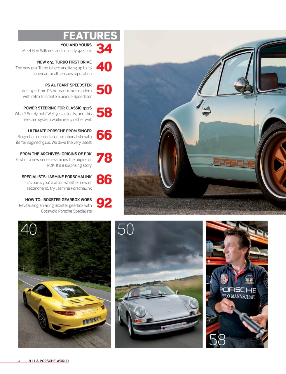 911 & Porsche World Preview Pages