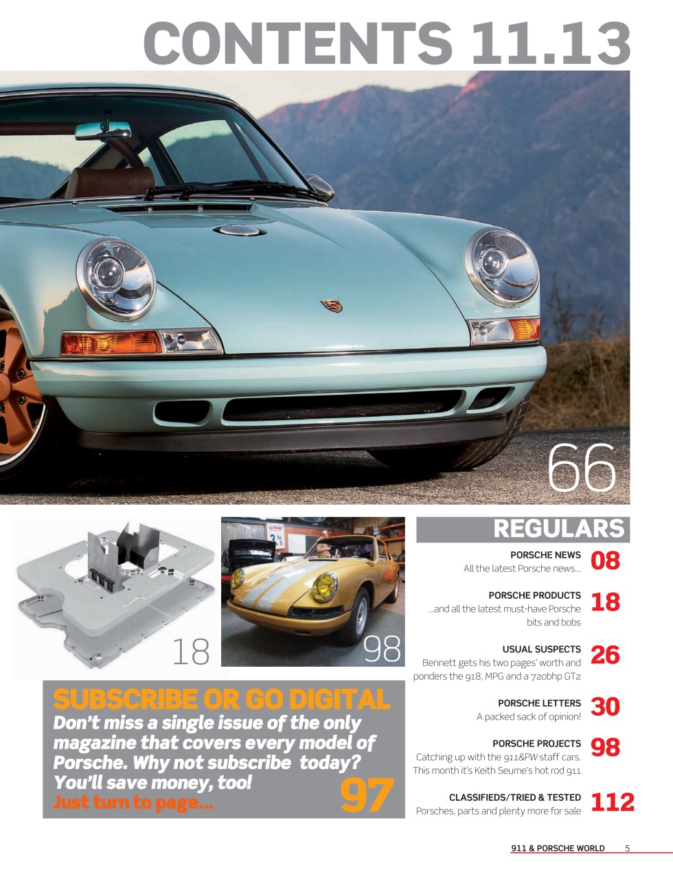 911 & Porsche World Preview Pages