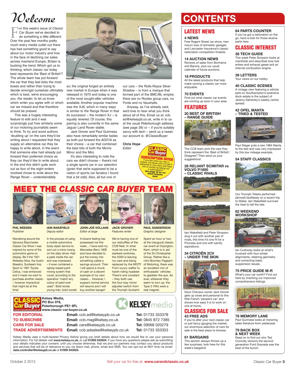 Classic Car Buyer Preview Pages