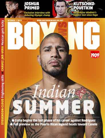 Boxing News issue October 1 2013