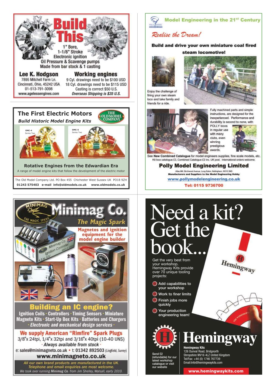 Model Engineer Preview Pages