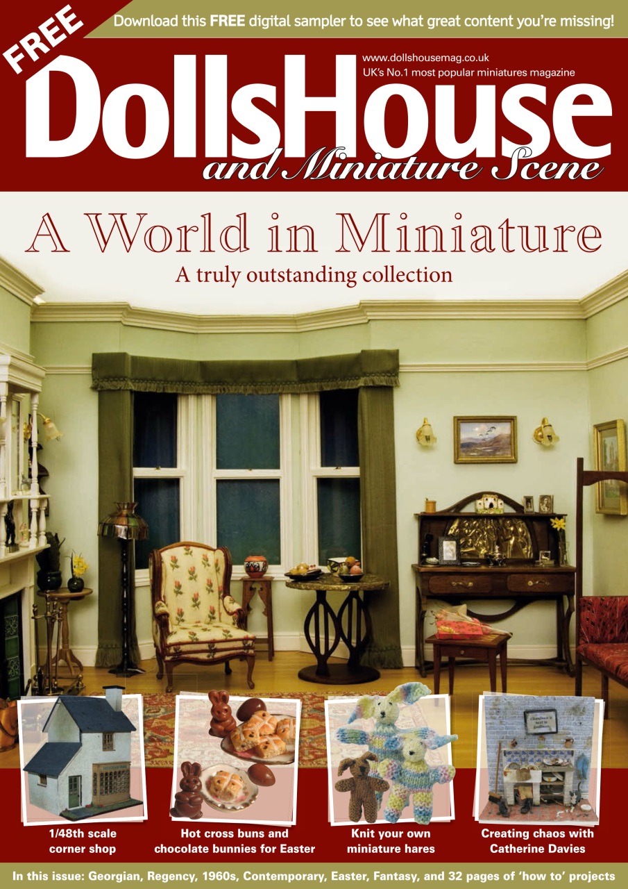 Dolls House and Miniature Scene Preview Pages