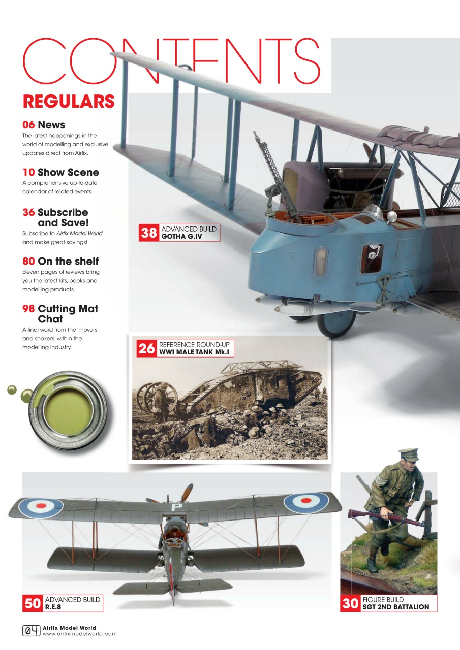 Airfix Model World Preview Pages