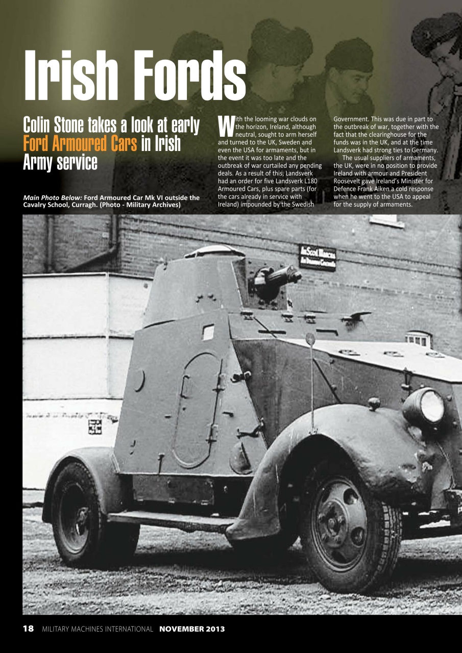 Military Machines International Preview Pages