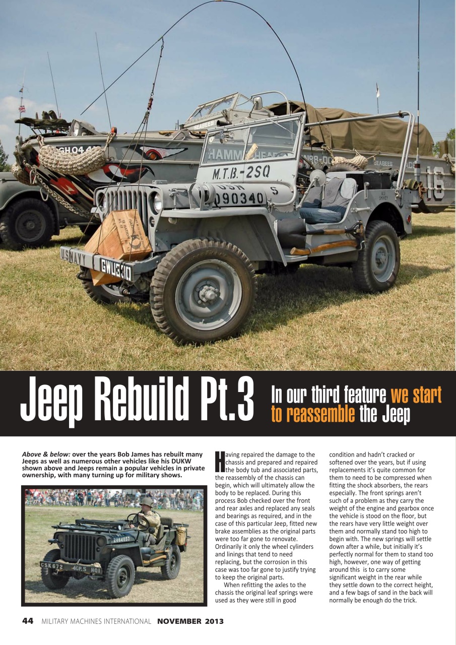 Military Machines International Preview Pages