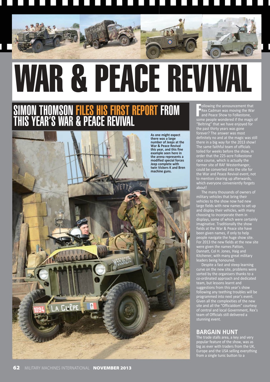 Military Machines International Preview Pages
