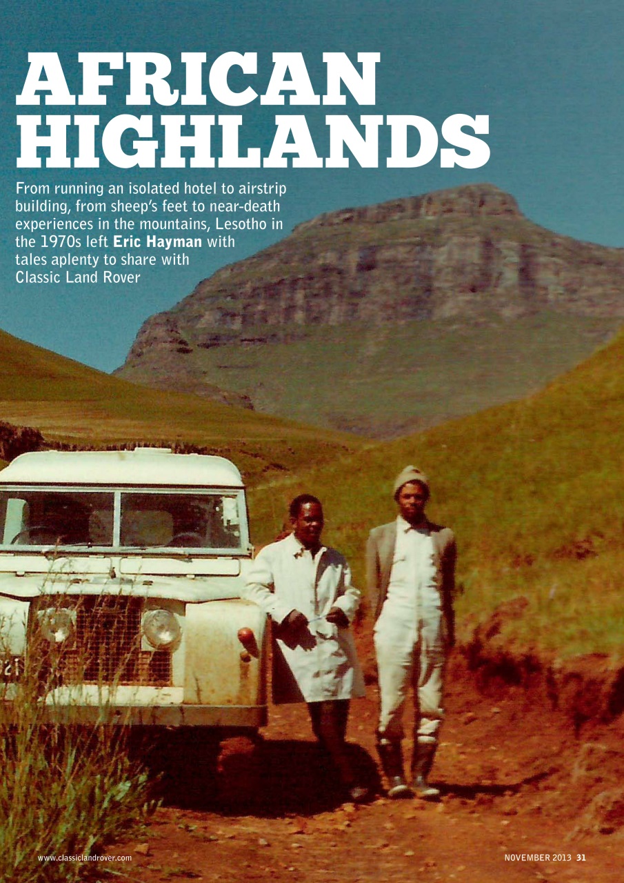 Classic Land Rover Magazine Preview Pages