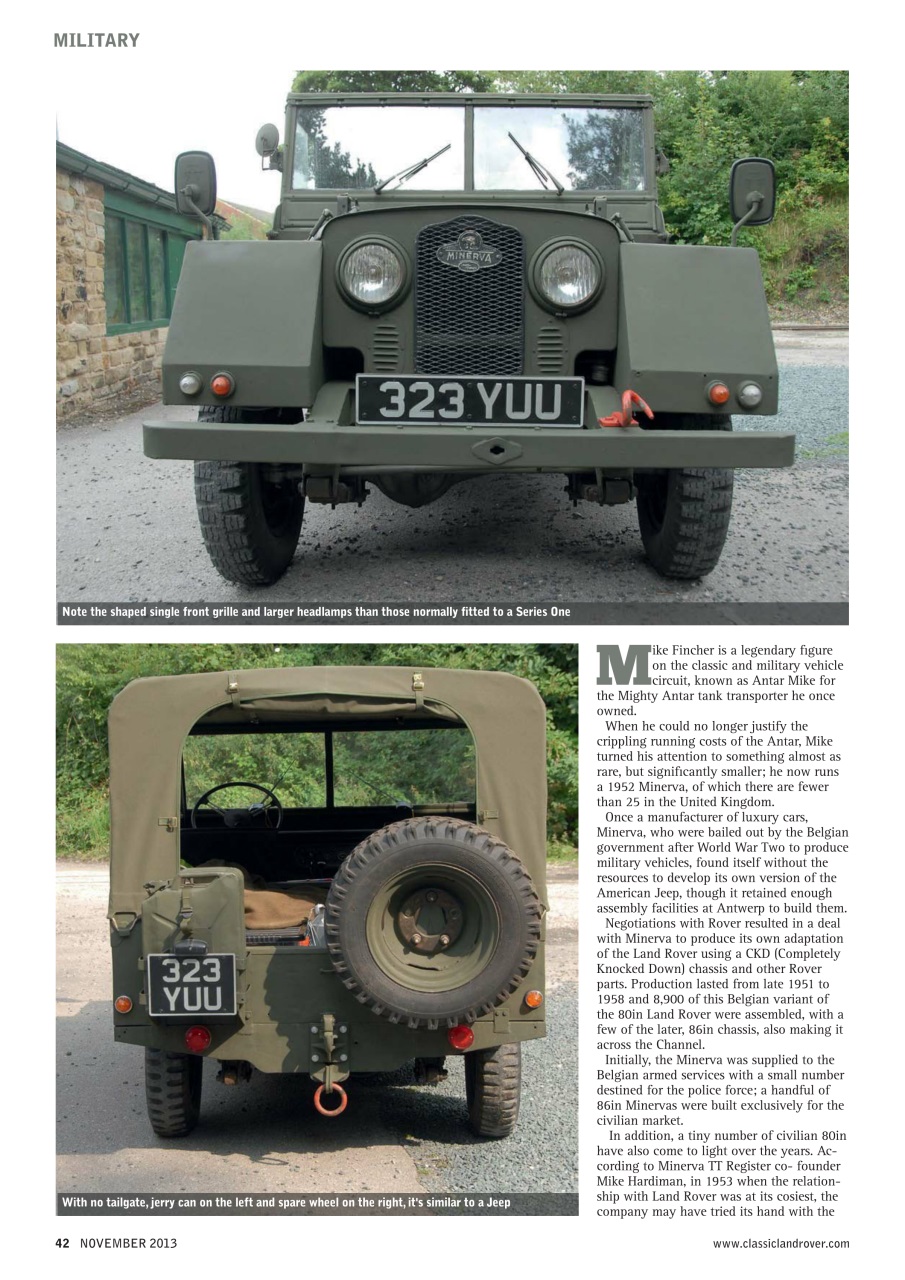 Classic Land Rover Magazine Preview Pages