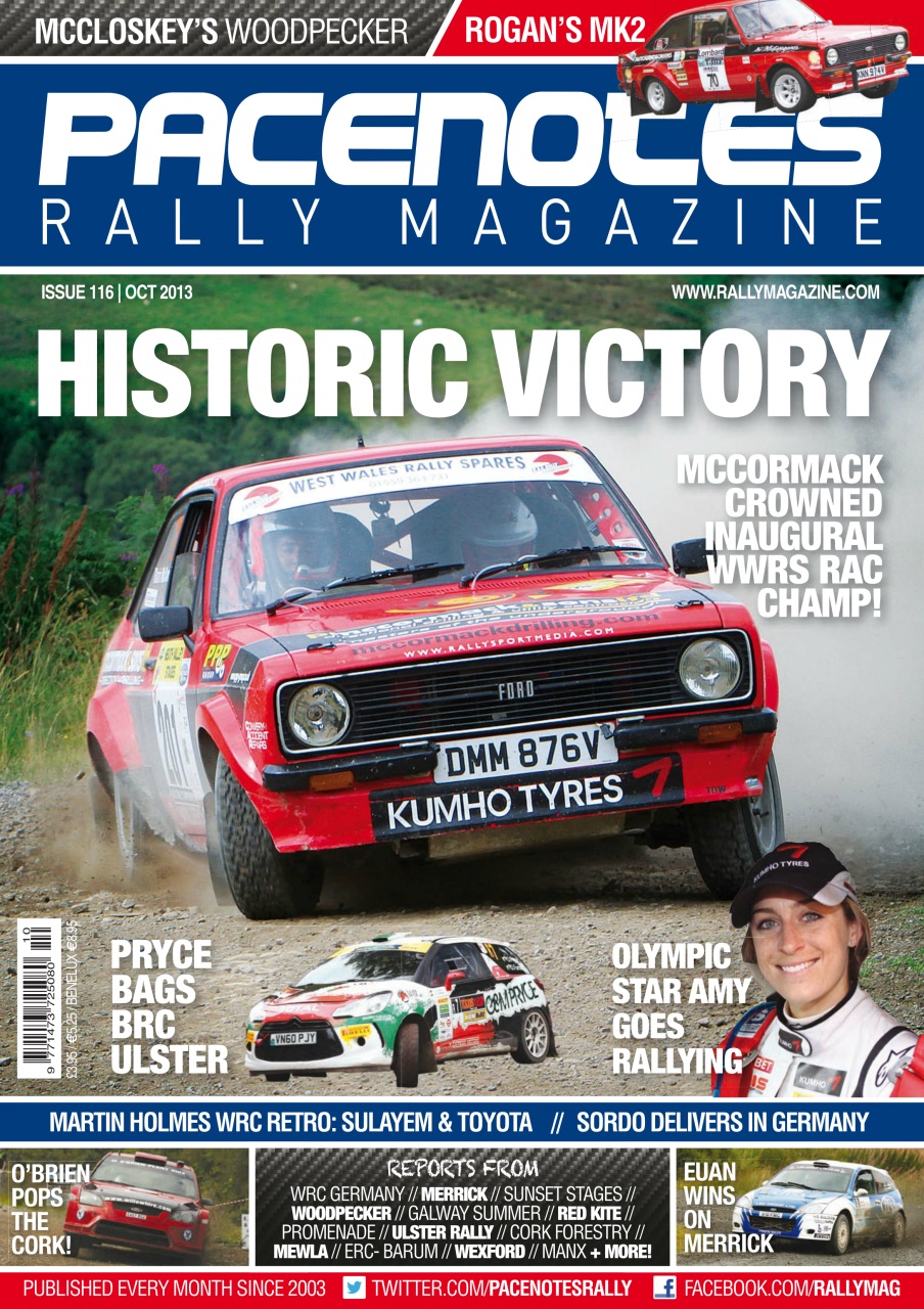 Pacenotes Rally magazine Preview Pages