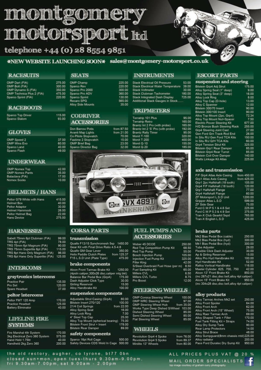 Pacenotes Rally magazine Preview Pages