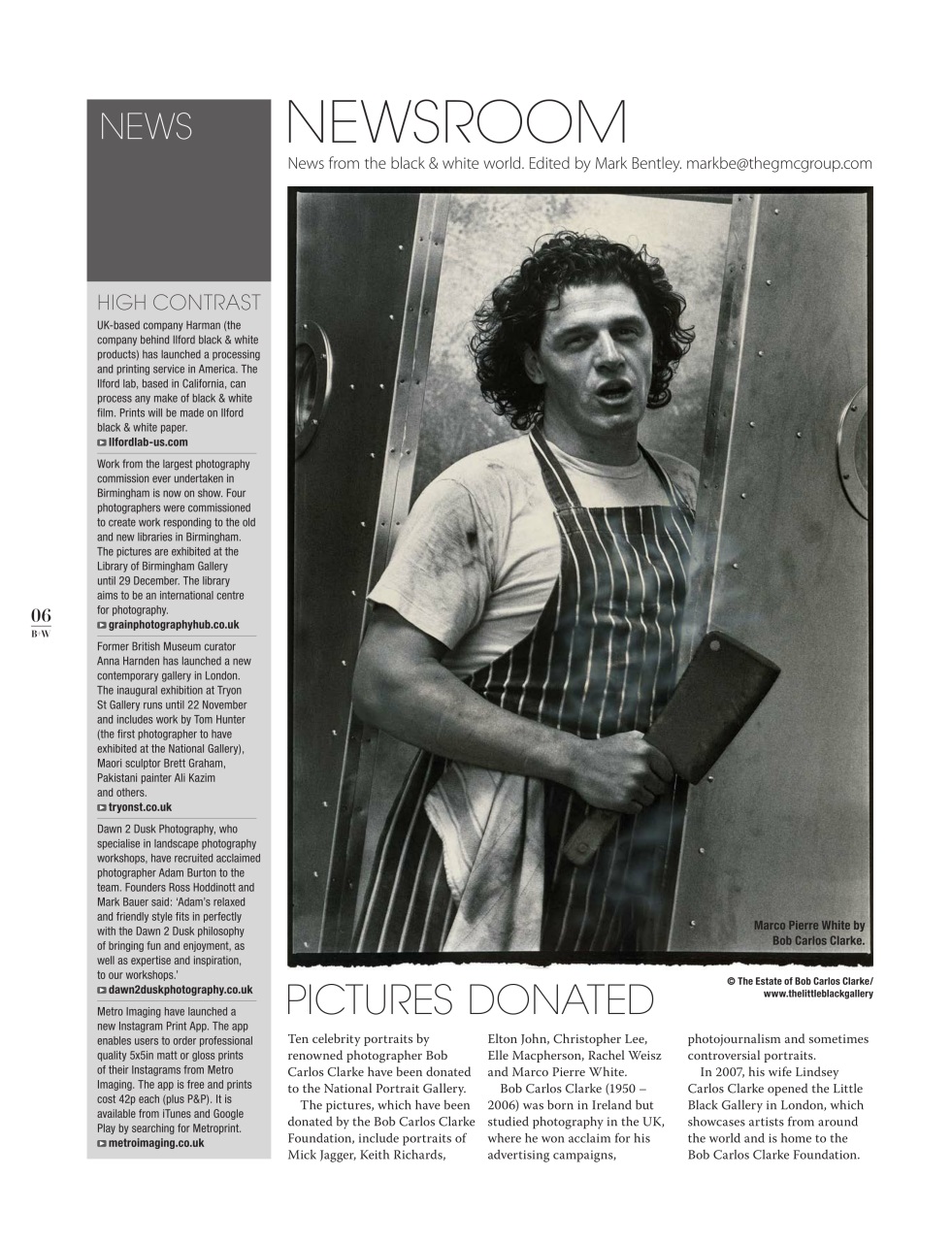 Black+White Photography Preview Pages