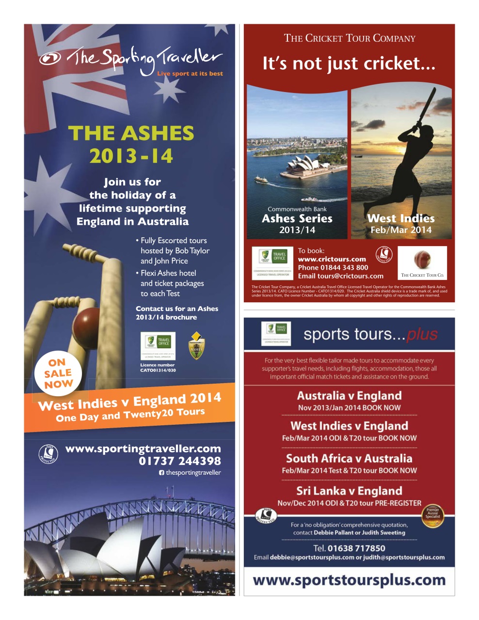 The Cricketer Magazine Preview Pages