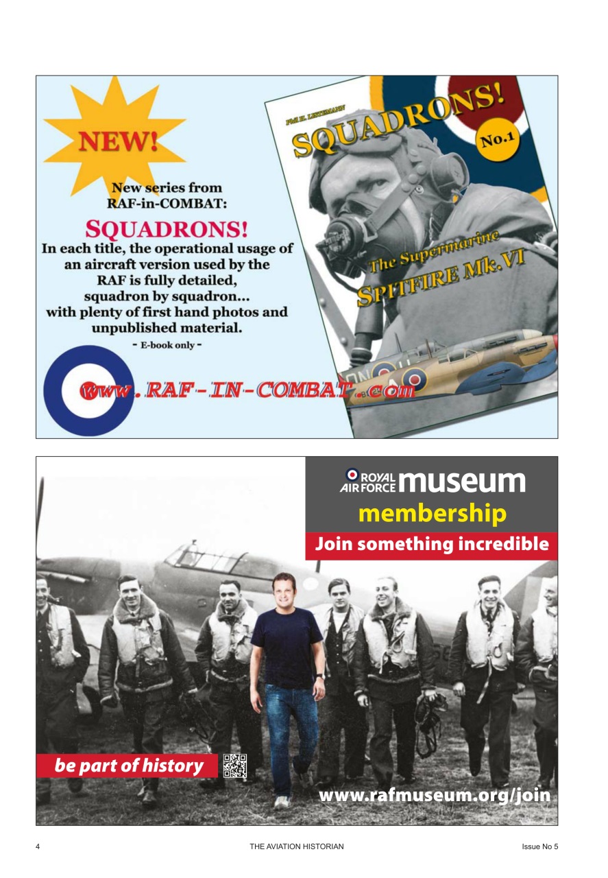 The Aviation Historian Magazine Preview Pages