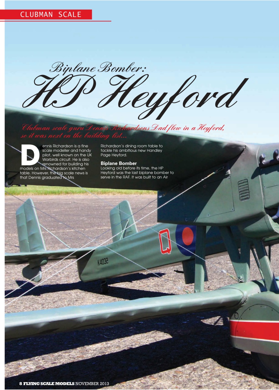 Flying Scale Models Preview Pages