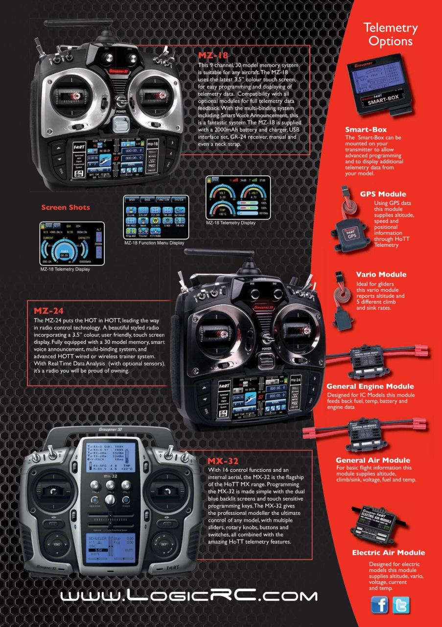 Radio Control Model Flyer Preview Pages