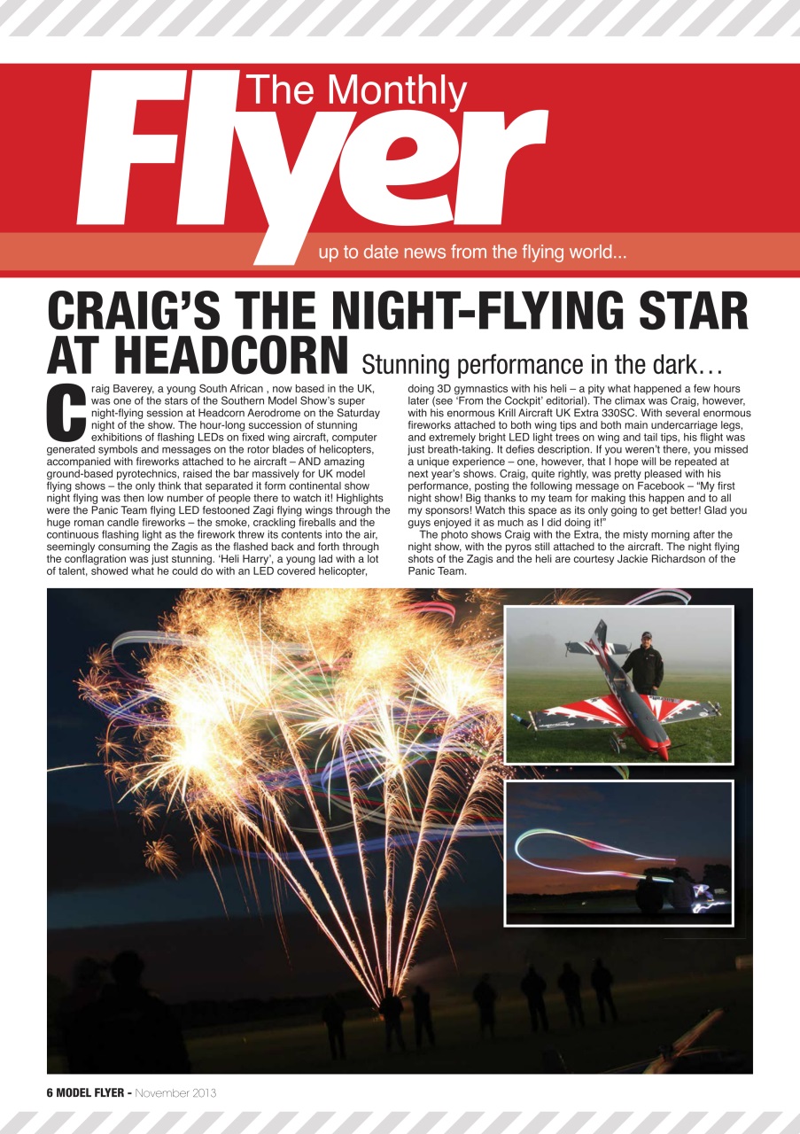 Radio Control Model Flyer Preview Pages